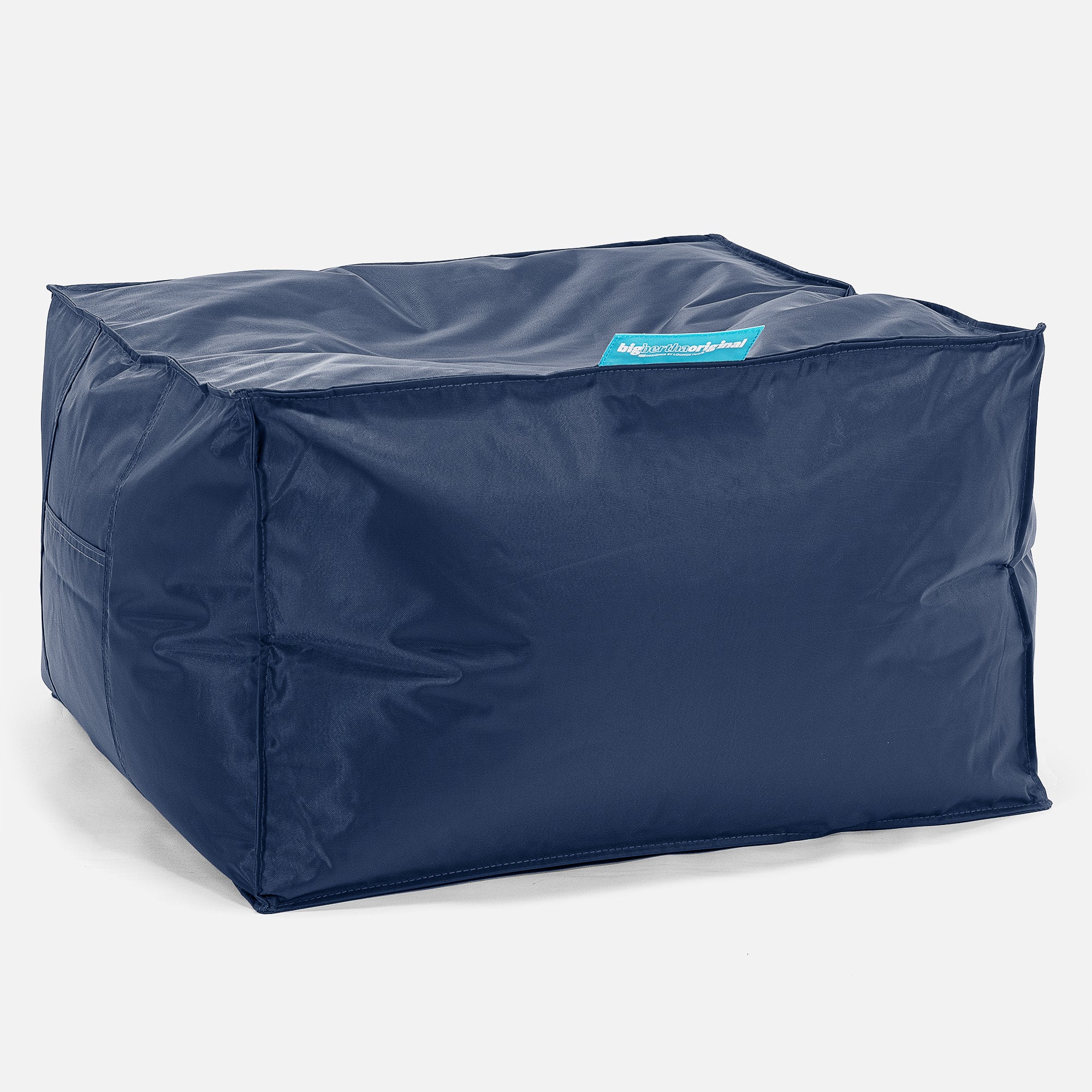 Sittpuff Fyrkantig - SmartCanvas™ Marinblå