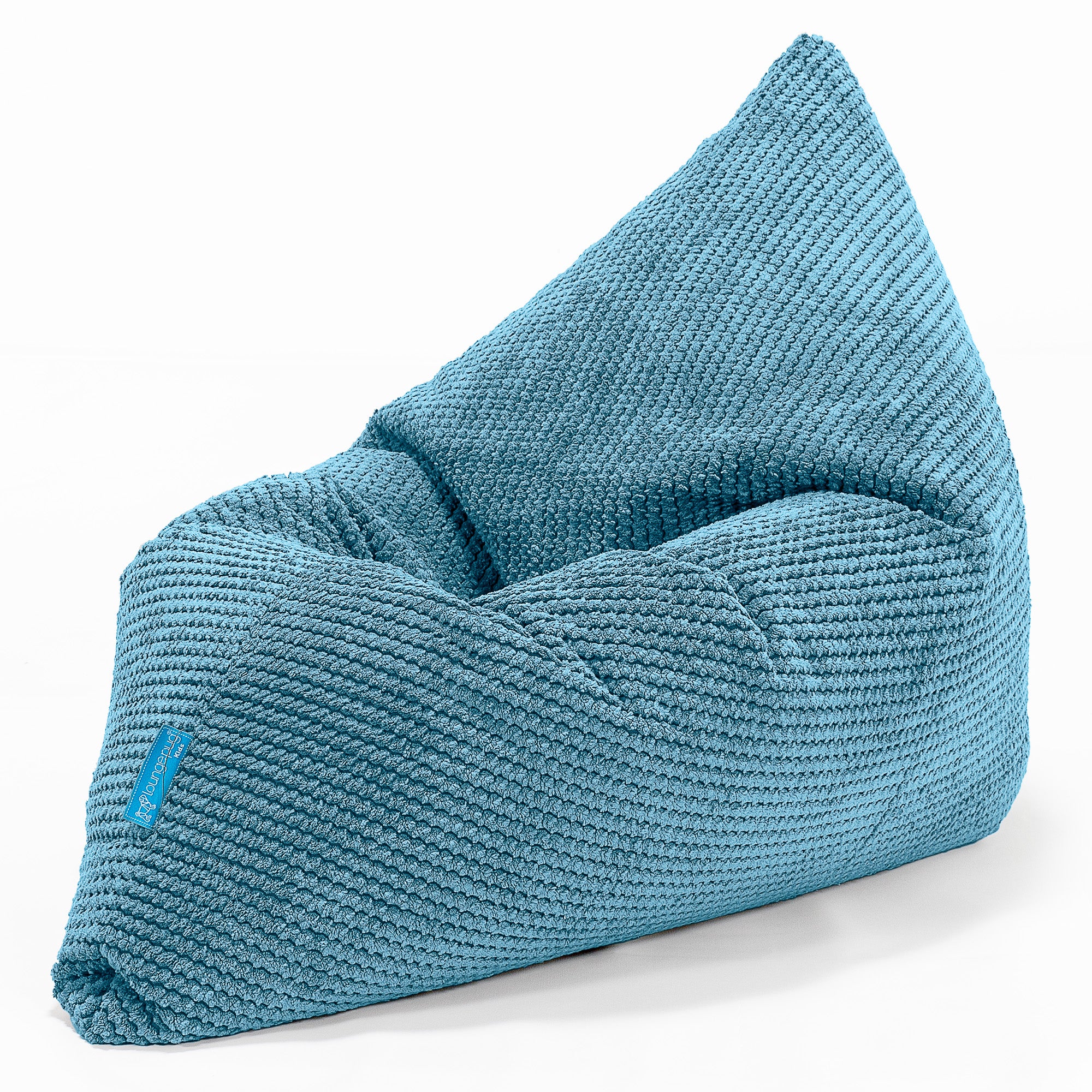 Sittsäck Barn Kudde 1-6 år - Pom-pom Turkos - Image 3