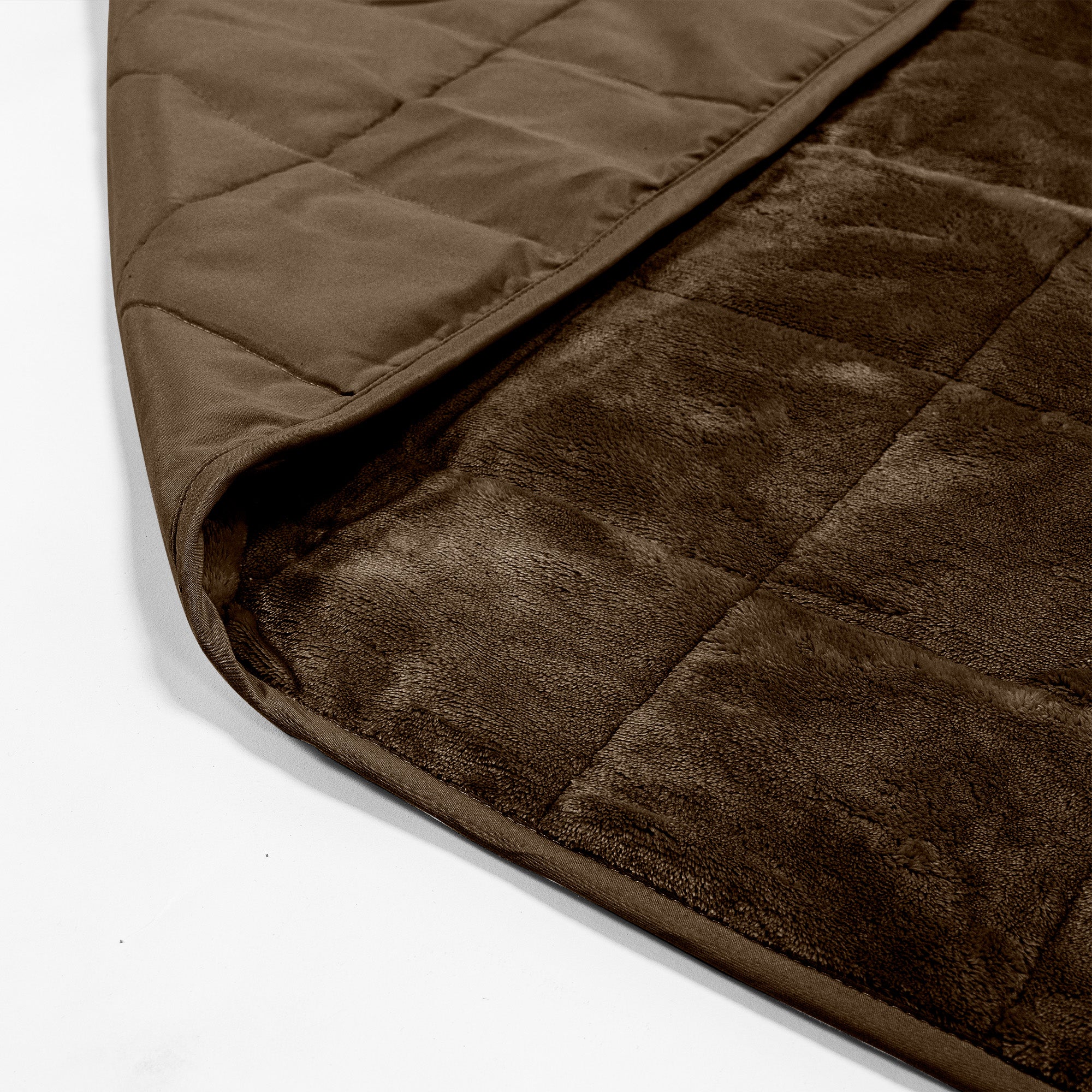 Tyngdfilt för Vuxna - Flanellfleece Brungrå - Image 2