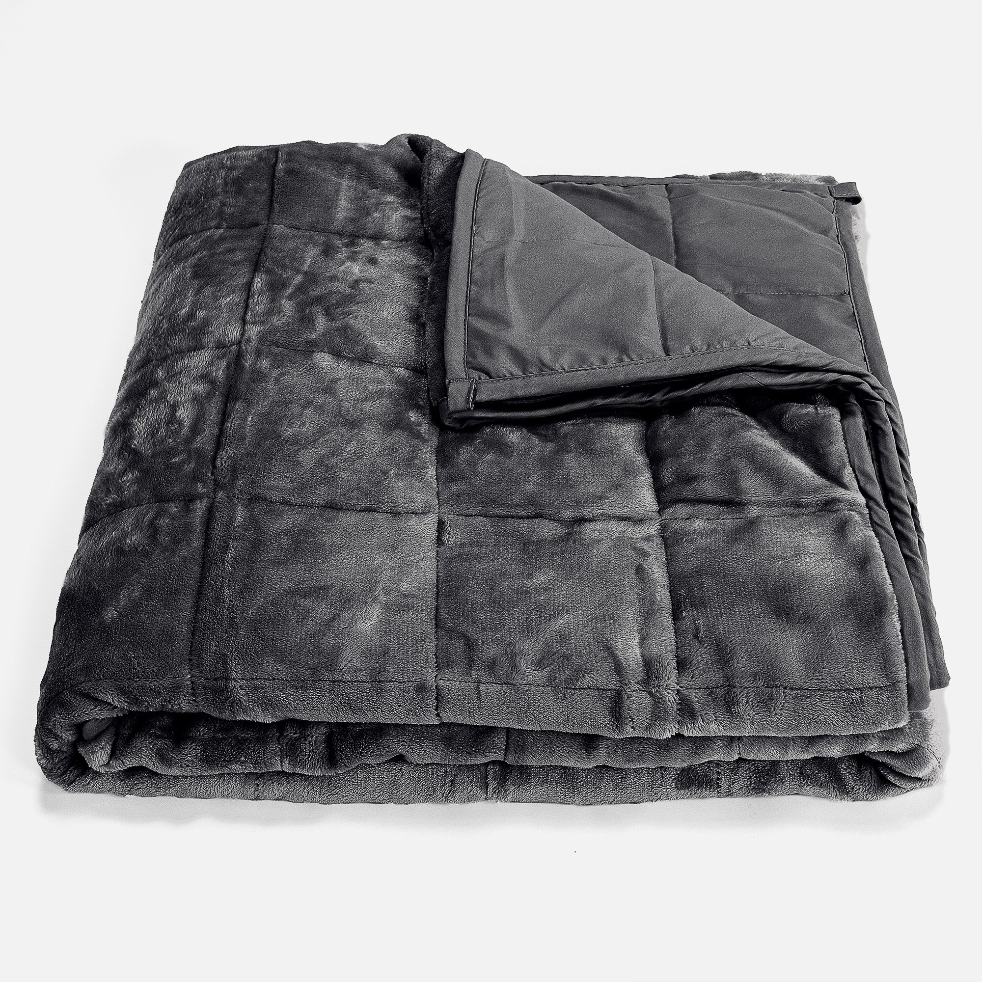Tyngdfilt för Vuxna - Flanellfleece Grå