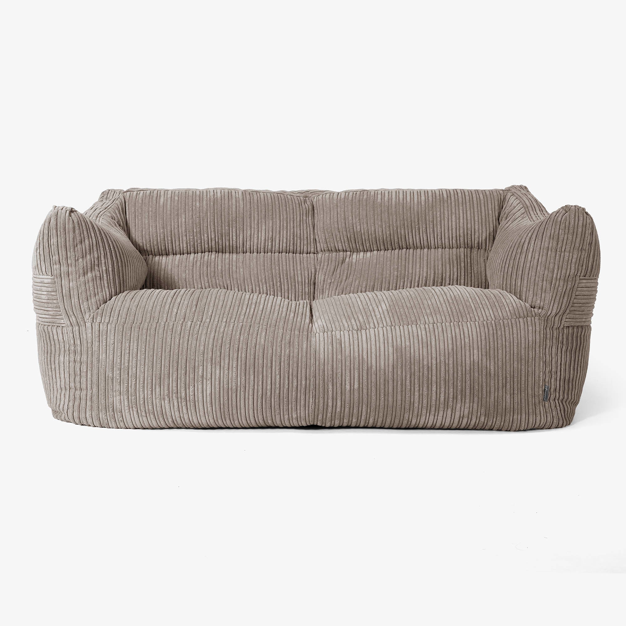 Victor Saccosäcksoffa - Klassisk Manchestertyg Duvgrå